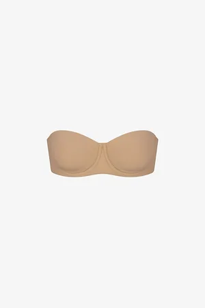 SKIMS Fits Everybody Strapless Stretch-woven Bra