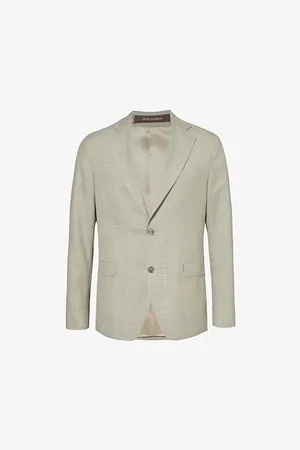 Oscar Jacobson Ego Regular-fit Single-breasted Wool Blazer