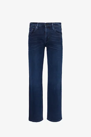 Paige Doheny Flare Straight-leg Regular-fit Stretch-denim Jeans
