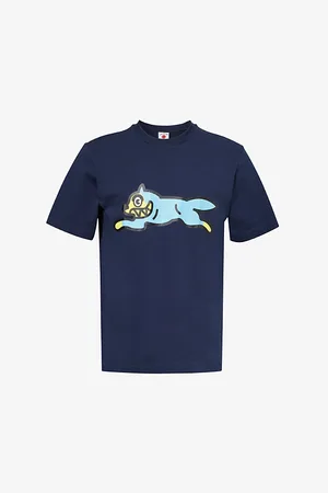 ICECREAM Running Dog Branded-print Cotton-jersey T-shirt