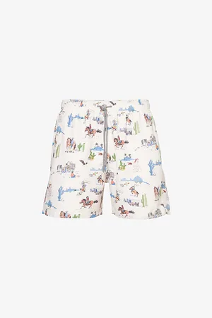 BOARDIES Wild West Recycled-polyester Swim Shorts