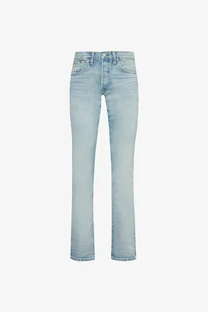 Ralph Lauren Straight-leg Mid-rise Slim-fit Jeans