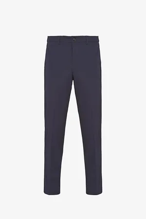 Prada Slim-fit Straight-leg Woven Trousers