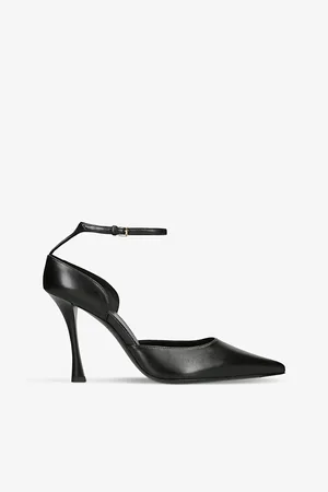 Givenchy Show Stocking Leather Heeled Courts