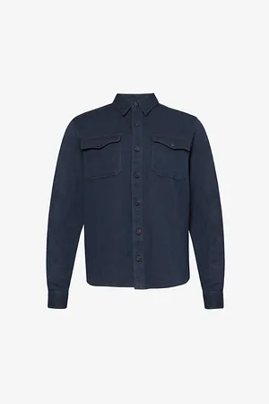 Ralph Lauren Theo Chest-pocket Cotton-blend Cardigan
