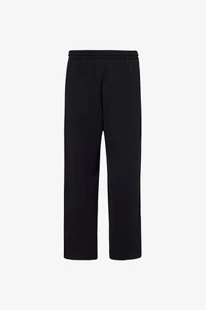 WARDROBE.NYC X Hailey Bieber Relaxed-fit Wide-leg Cotton-jersey Jogging Bottoms