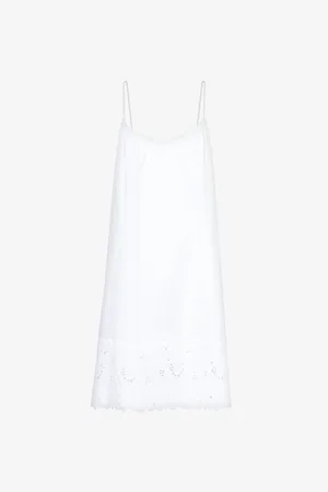 Hanro Clara Logo-embroidered Cotton Pyjama Dress