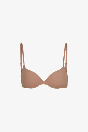 SKIMS Fits Everybody Padded Push-up Stretch-woven Bra