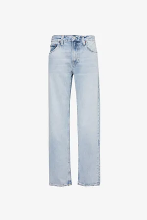 Nudie Jeans Gritty Jackson Straight-leg Mid-rise Jeans