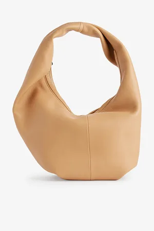 Maeden Yela Curved Leather Shoulder Bag