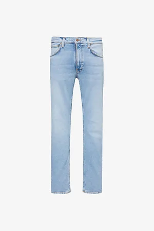 Nudie Jeans Lean Dean Slim-leg Mid-rise Stretch-denim Jeans