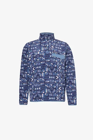 Patagonia Synchilla Snap-t Geometric-pattern Recycled-polyester Sweatshirt