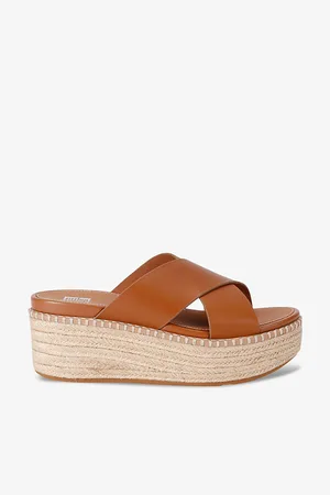 FitFlop Eloise Cross-strap Leather Sandals