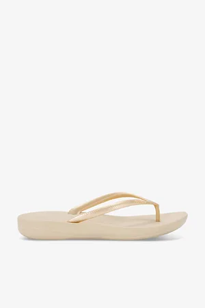 FitFlop Iqushion Branded Rubber Flip Flops