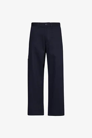 Carhartt Midland Relaxed-fit Wide-leg Cotton Trousers