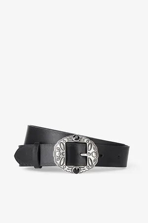 The Kooples Jewel-embellished Leather Belt