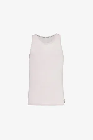 Calvin Klein Scoop-neck Relaxed-fit Stretch-recycled Modal Top