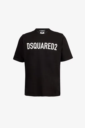 Dsquared2 Logo-print Relaxed-fit Cotton-jersey T-shirt