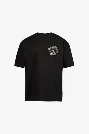 AMIRI Brand-embellished Crewneck Cotton-jersey T-shirt