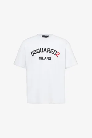 Dsquared2 Milano Logo-print Relaxed-fit Cotton-jersey T-shirt