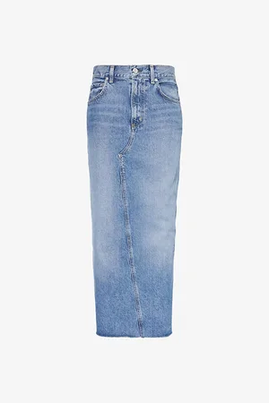 Citizens of Humanity Circolo High-rise Woven-blend Maxi Skirt