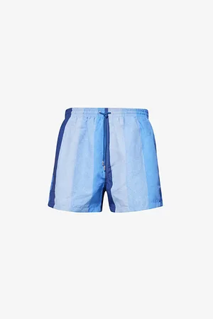 Paul Smith Big Strip Graphic-print Swim Shorts