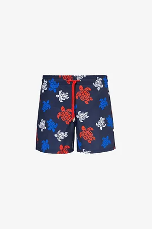 Vilebrequin Moorea Turtle-print Recycled-polyamide Swim Shorts