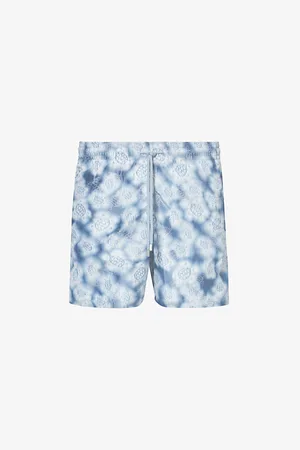 Vilebrequin Moopea Floral-print Recycled-polyester and Silk Swim Shorts