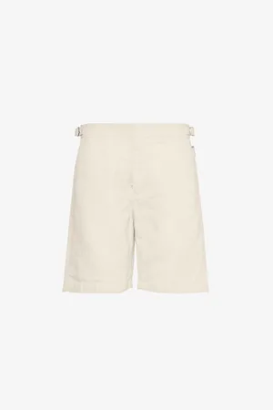Orlebar Brown Norwich Side-adjuster Linen Shorts