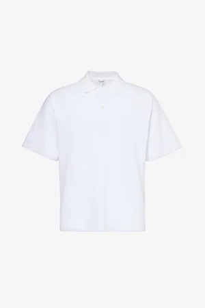 Loewe Logo-embroidered Cotton Polo Shirt