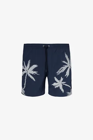 HUGO BOSS Logo-embellished Regular-fit Recycled-polyester Swim Shorts