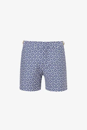 Orlebar Brown Bulldog Graphic-print Regular-fit Recycled Polyamide-blend Shorts