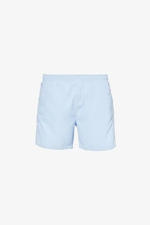 HUGO BOSS Logo-print Regular-fit Recycled-polyester Swim Shorts