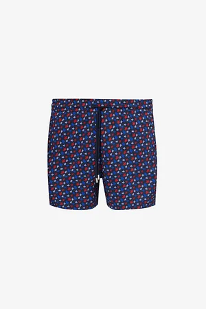 Vilebrequin Moorise Turtle-print Stretch-recycled-polyamide Swim Shorts