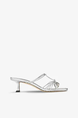 Jimmy Choo Jemma Strappy Leather Mules