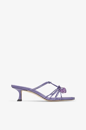 Jimmy Choo Jemma Strappy Leather Mules