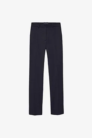 Joseph Coleman Straight-leg Mid-rise Stretch-gabardine Trousers