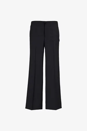 UNDERCOVER Pressed-crease Straight-leg Woven-blend Trousers