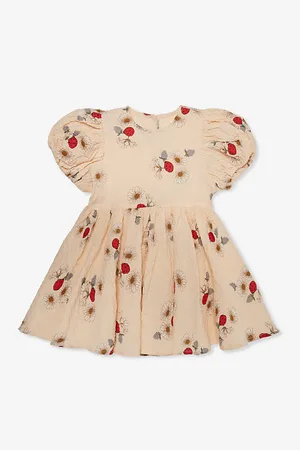 Konges Sløjd Vida -print Organic-cotton Dress 18-36 Months