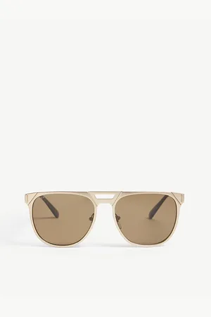 Bvlgari Bv5048k Pilot-frame Polarised Sunglasses