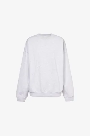 Lounge Underwear Varsity Crewneck Cotton-jersey Jumper