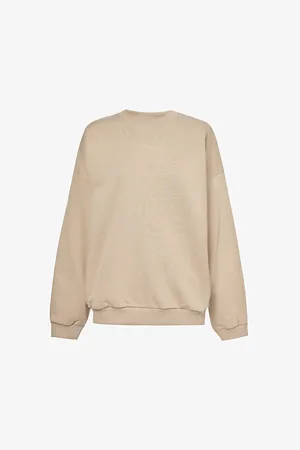 Lounge Underwear Varsity Crewneck Cotton-jersey Jumper