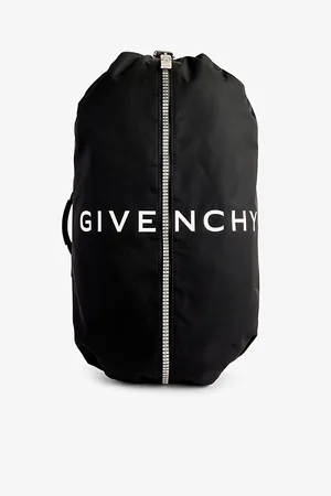 Givenchy G-zip Adjustable-strap Woven-blend Backpack