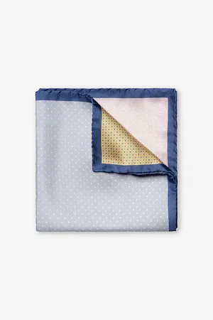 Eton Four-sided Patterned Silk Pocket Square