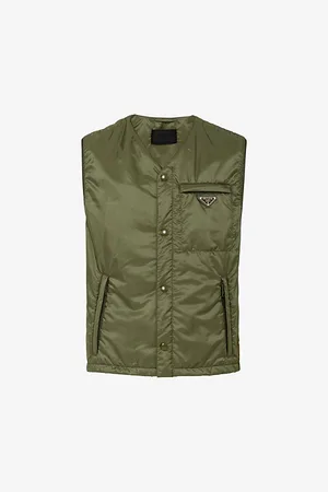 Prada Re-nylon Brand-plaque Recycled-nylon Vest