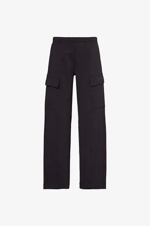Lululemon Cargo Double-knit Straight-leg Mid-rise Recycled Polyester-blend Trousers