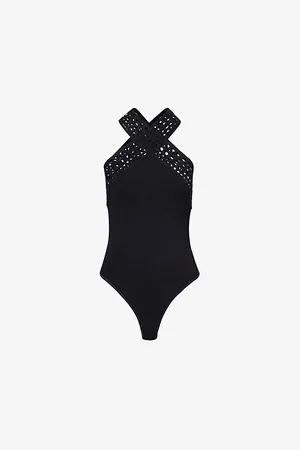 Alaïa Vienne Slim-fit Knitted Bodysuit
