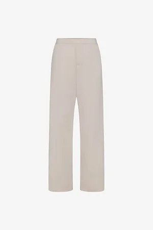 SKIMS Boyfriend Relaxed-fit Stretch-woven Trousers