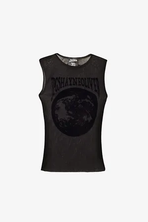 Jean Paul Gaultier X Shayne Oliver Slim-fit Mesh Top
