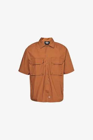 Dickies Fishersville Brand-patch Cotton Shirt